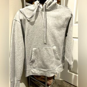EUC Athleta gray size small hooded sweatshirt.